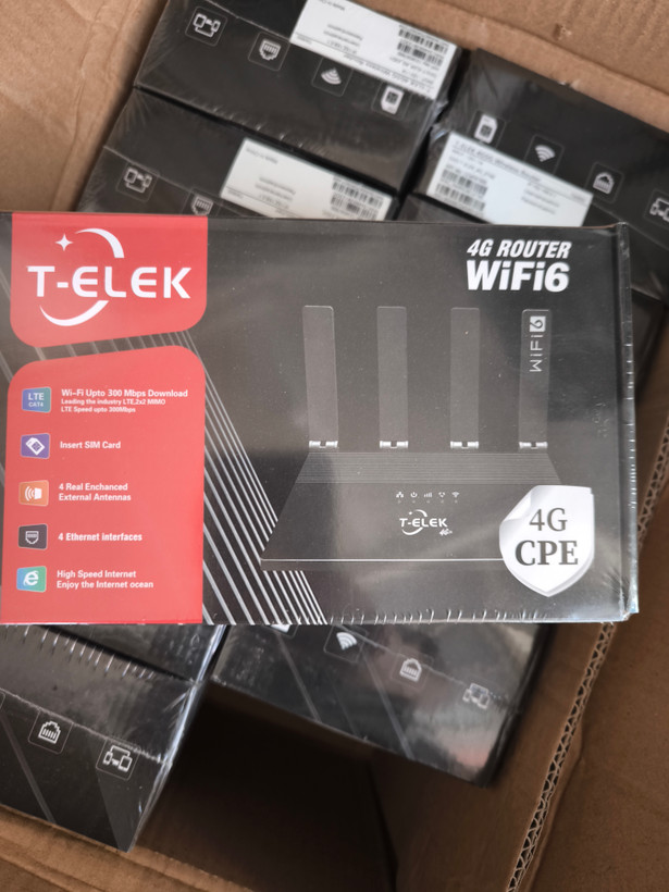 مودم سیمکارتی تی الک ۴ پورت ۴ آنتن TW 800
