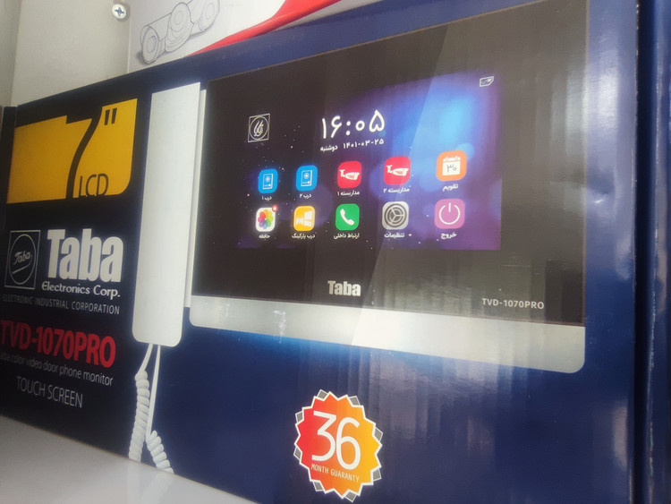 مانیتور آیفون تصویری تاباTVD-1070 PRO