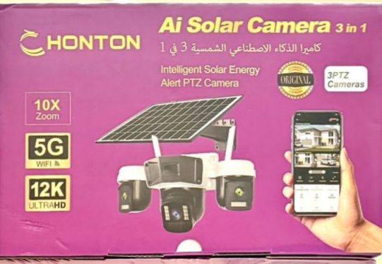 دوربین سولار سیمکارتی سه لنزه اوکم